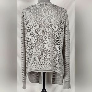 Avalin Lace Elongated Sweater